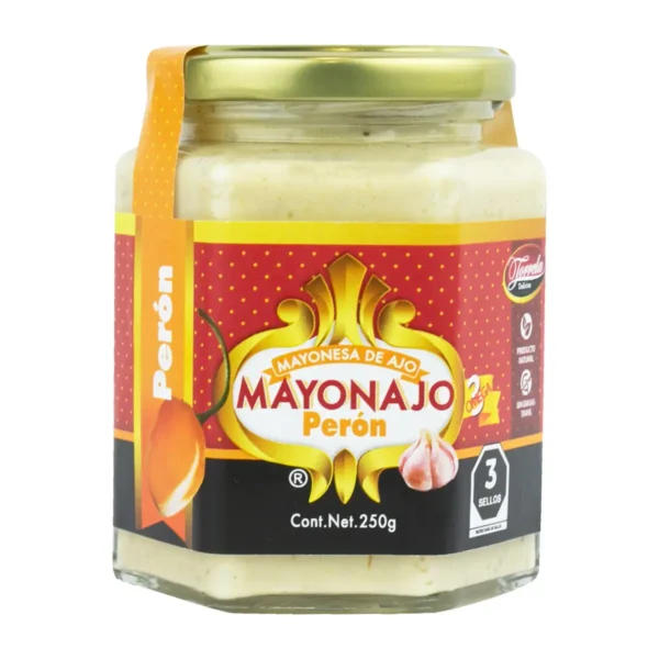 Mayonesa de Ajo Mayonajo Sabor Perón Mayonajo 250 g