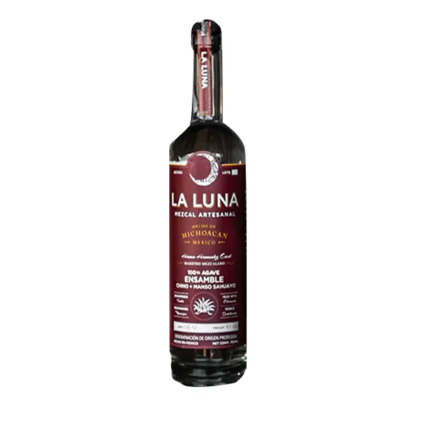 Mezcal artesanal La Luna agave Ensamble 750 ml