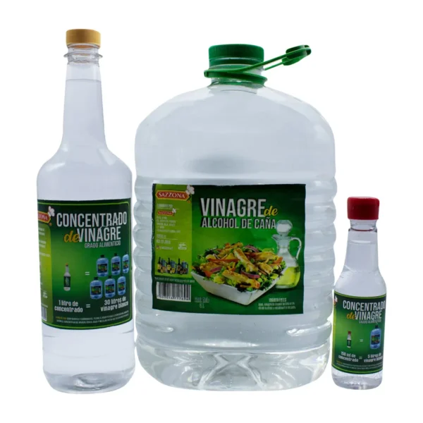 Vinagre de Alocohol de Caña Sazzona