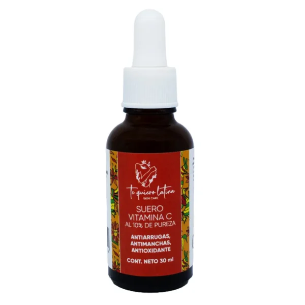 Suero con Vitamina C al 10% de pureza Te Quiero Latina 30 ml