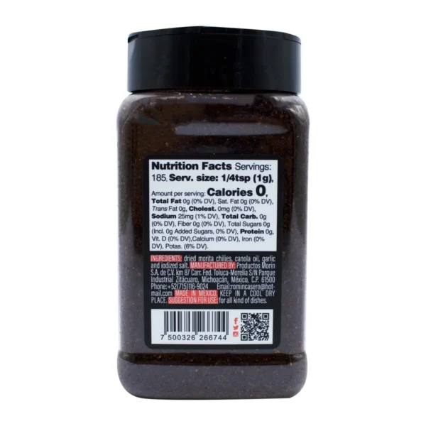 Chile Morita Romín Casero con Chili Smoked 185 g - Image 4