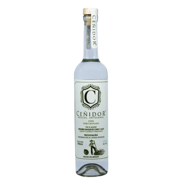 Mezcal Artesanal Ceñidor Doble Destilado 100 % Maguey Chino y Alto 750 ml