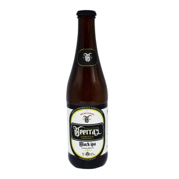 Cerveza Artesanal Beerra's Black Ipa 355ml