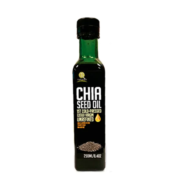 Aceite de chia prensado en frío BR Naturals 25 ml.