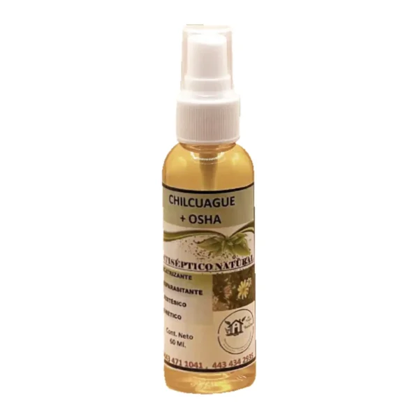 Chilcuague + Osha Antiséptico natural Cabaña Bambú