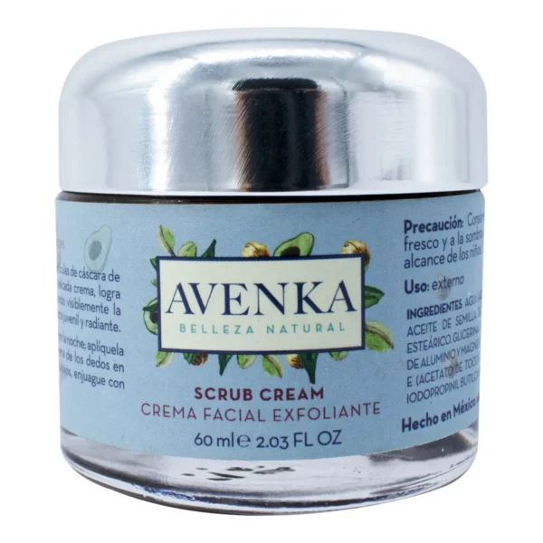 Crema facial Exfoliante Scrub Cream Avenka 60 ml.