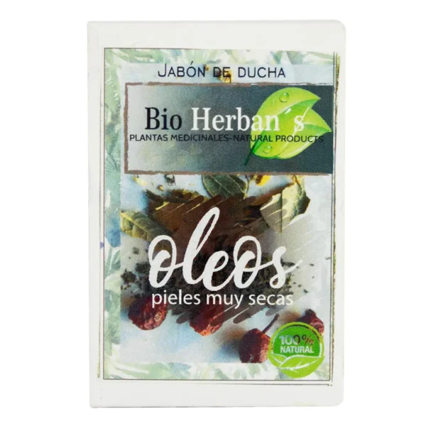 Jabón de ducha Oleos Bio Herbans para pieles muy secas