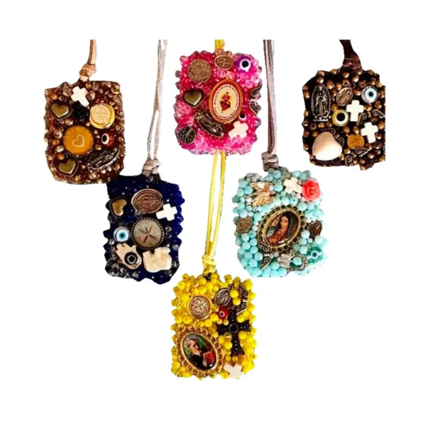 Pulseras escapularios Elizabeth Accesorios Artesanales