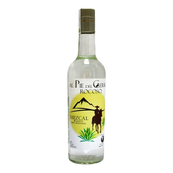 Mezcal blanco Al Pie del Cerro Rocoso 100% Artesanal Cupreata