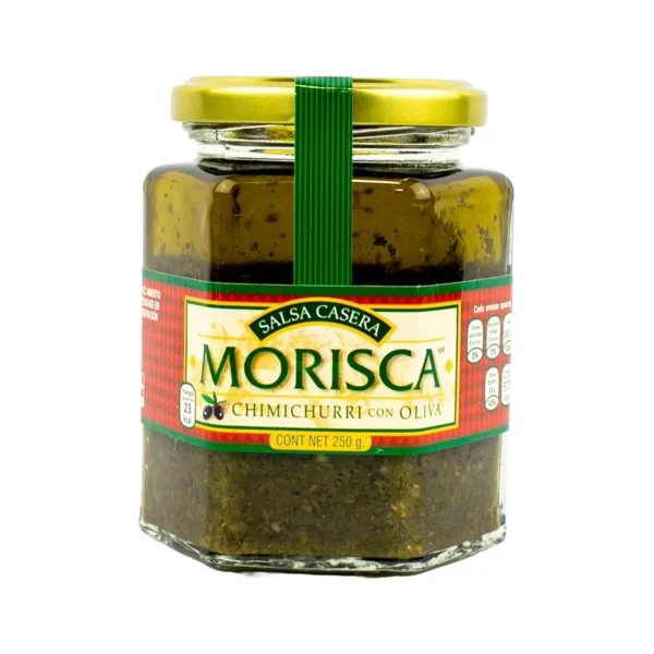 Salsa Casera Morisca Chimichurri con Oliva 250 g.