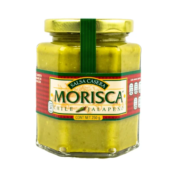Salsa Casera de Chile Jalapeño Morisca 250 g.