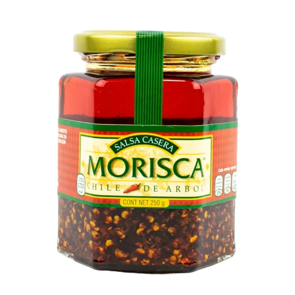 Salsa Casera Morisca Chile de Árbol 250 g.