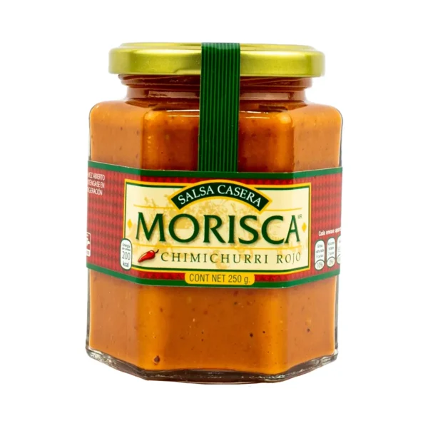 Salsa Casera Morisca Chimichurri Rojo 250 g.