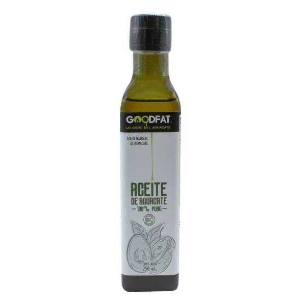 Aceite de Aguacate 100% Puro Good Fat 250 ml.