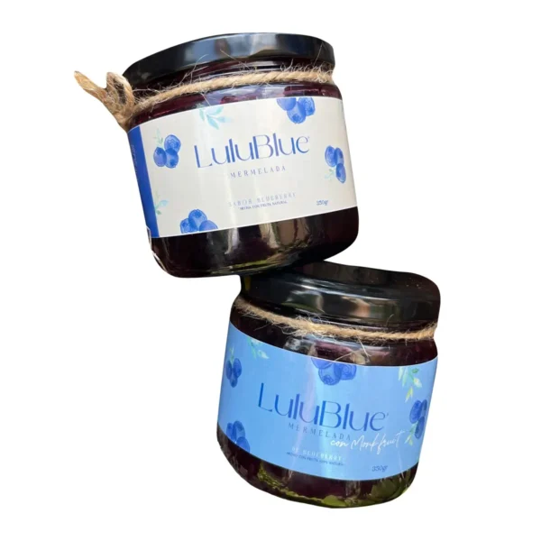 Mermelada de blue berry LuluBlue 350 g. - Image 2
