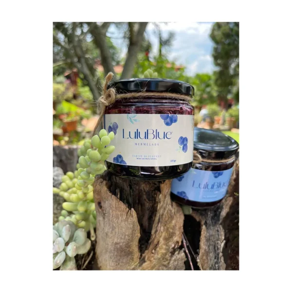Mermelada de blue berry LuluBlue 350 g. - Image 3