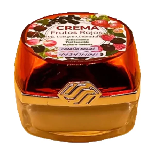 Crema de frutos rojos Cabaña Bambú