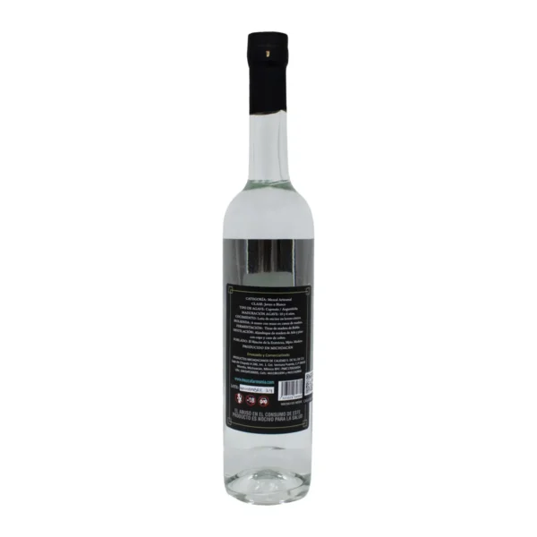 Mezcal Artesanal Esamble de Agaves Cupreata Angustifolia Mezcal Armonía 750 ml. - Image 2