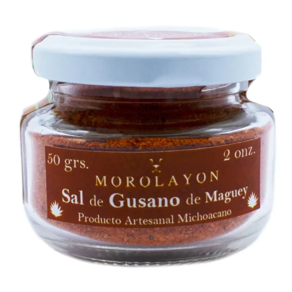 Sal de Gusano de Maguey Artesanal Morolayon 50 g.