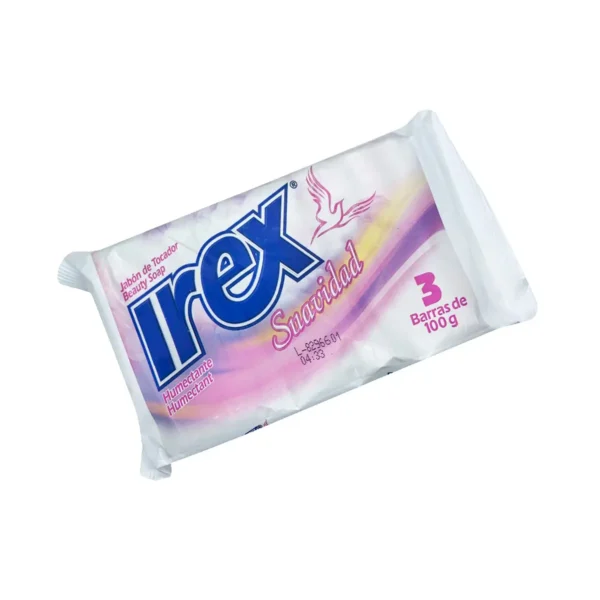 Jabón de Tocador Irex Suavidad 3 barras de 100 g.