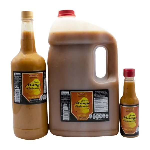 Salsa Mango Habanero Natural Sazzona