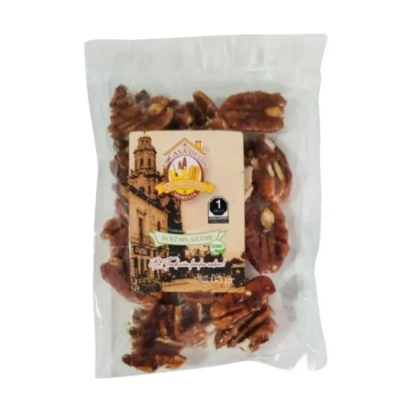 Nuez sin azucar La Casa de los Garapiñados 65 g.