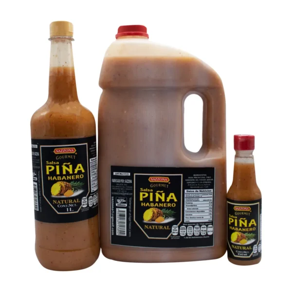 Salsa Piña Habanero Natural Sazzona