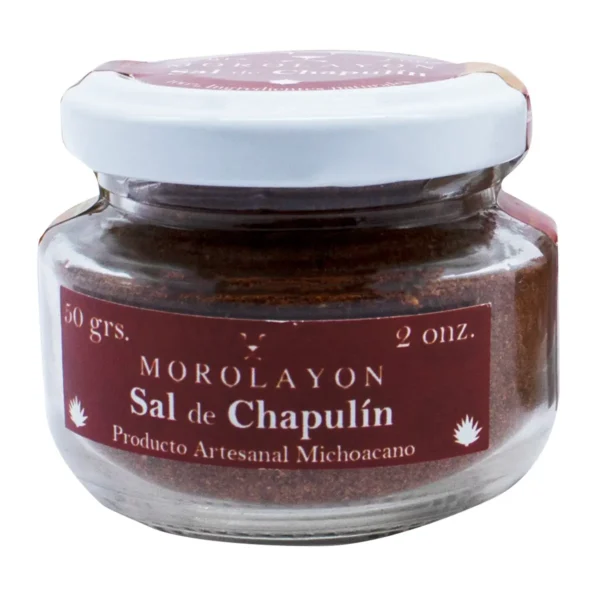 Sal de Chapulín Artesanal Morolayon 50 g.