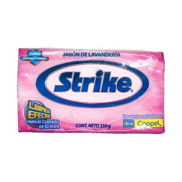 Jabón de Lavandería Strike Antibacterial  350 g.