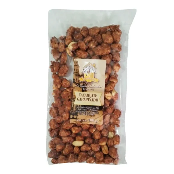 Cacahuate garapiñado La Casa de los Garapiñados 100 g.