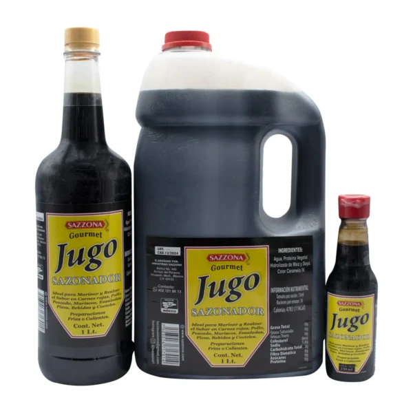 Jugo Sazonador Sazzona Gourmet