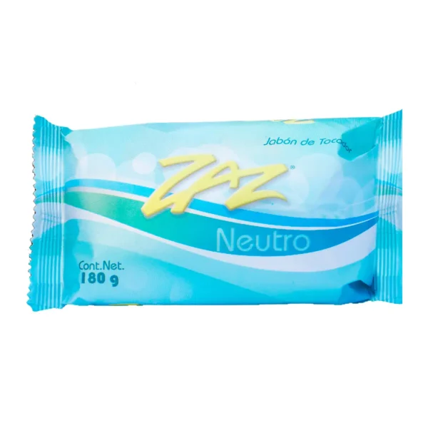 Jabón de Tocador Zaz Neutro 180 g.