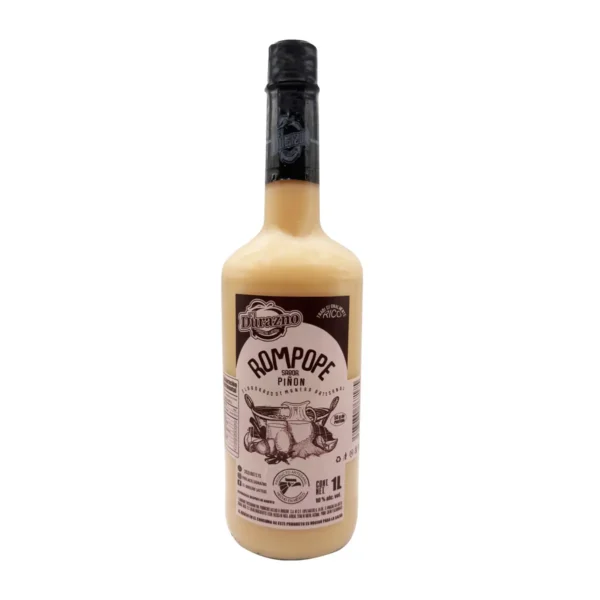 Rompope Artesanal Sabor Piñón El Durazno Productos Lácteos 1 l.