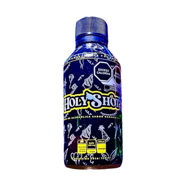 Bebida no Alcohólica Sabor Naranja Holyshot 120 ml.