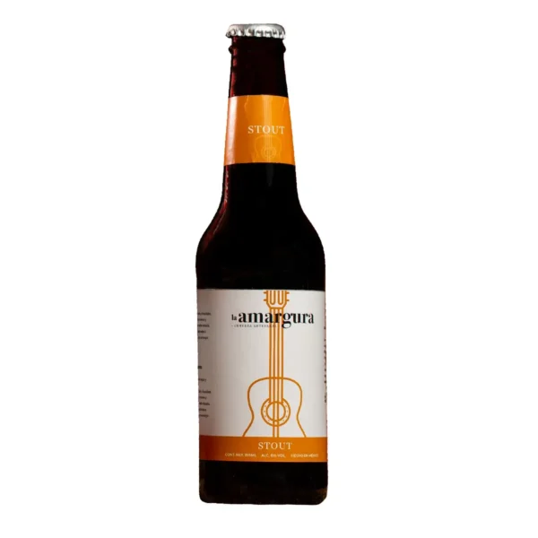Cerveza Artesanal Stout La Amargura 355 ml.
