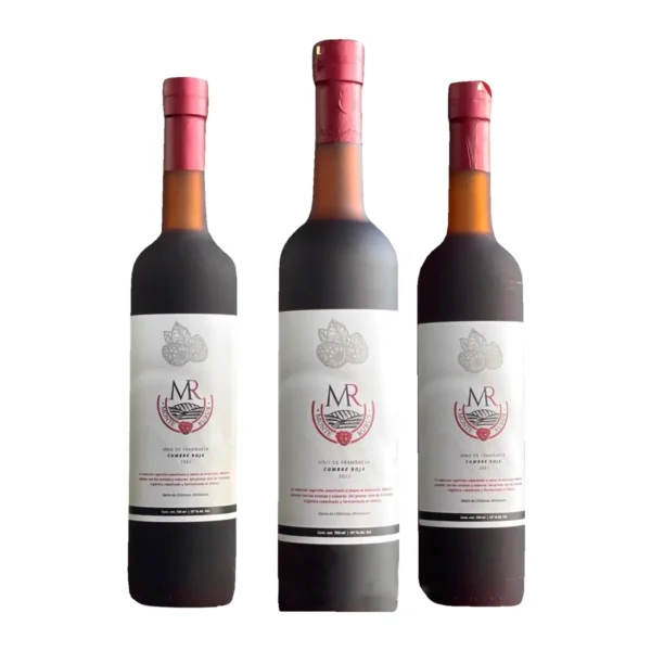 Vino de Frambuesa Cumbre Roja Monte Rubus 750 ml. - Image 2