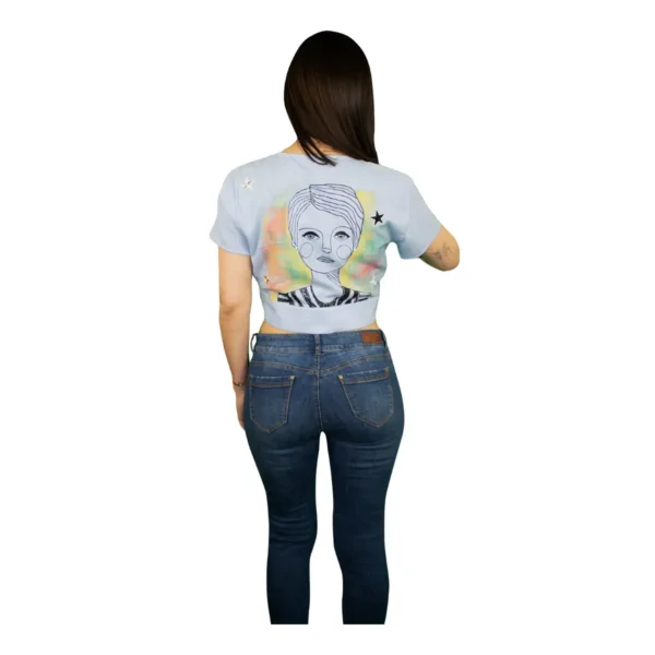 Blusa Diseño en Espalda Aledra