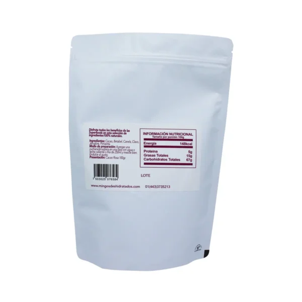 Superfoods Mingos Cacao Rosa - Image 2