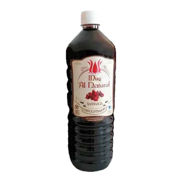 Concentrado de Jamaica Muy al Natural 1 L.