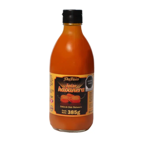 Salsa de Chile Habanero Don Vasco 385 g.