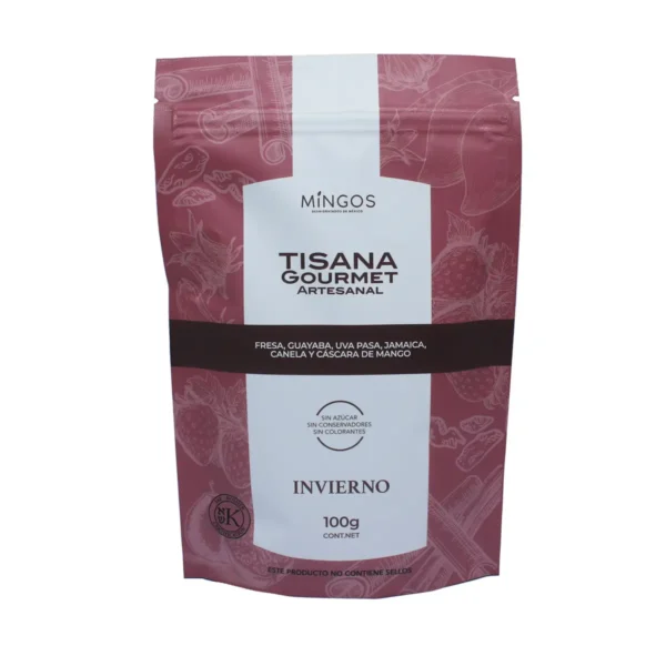 Tisana Gourmet Artesanal Mingos Invierno 100 g.