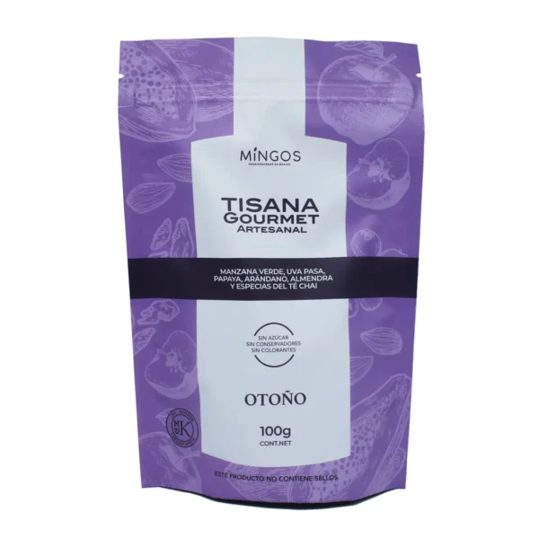 Tisana Gourmet Artesanal Mingos Otoño 100 g.