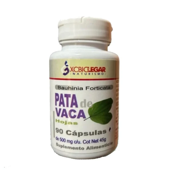 Pata de Vaca Sumplemento Alimenticio Xcbiolegar 90 cápsulas