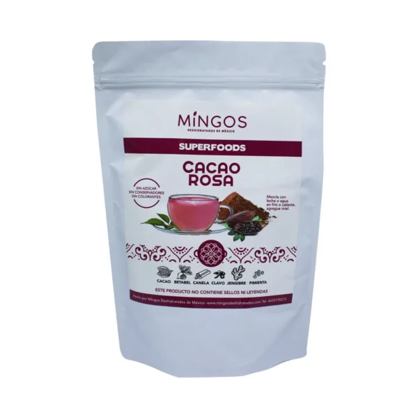 Superfoods Mingos Cacao Rosa